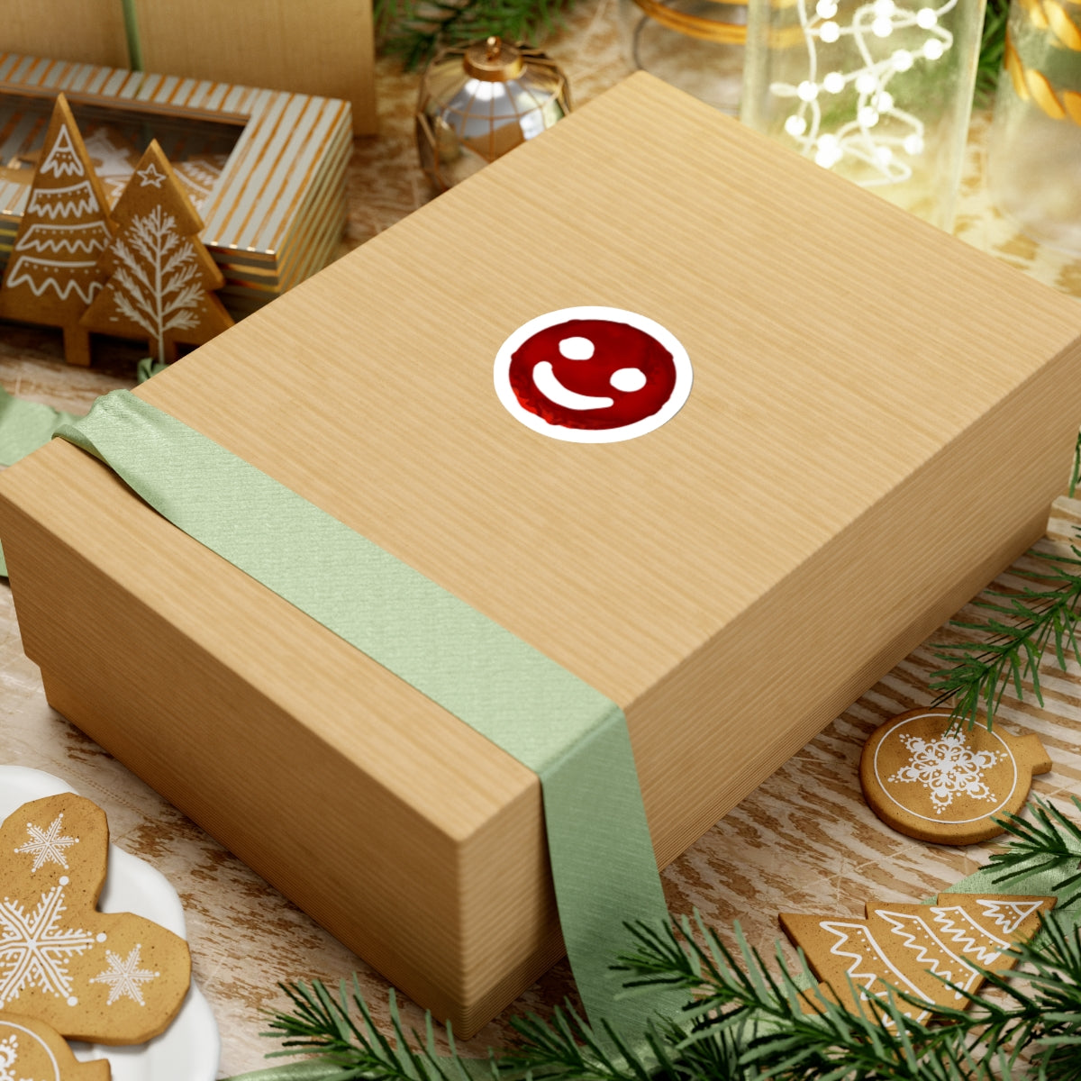 Blood Smiley Face Sticker