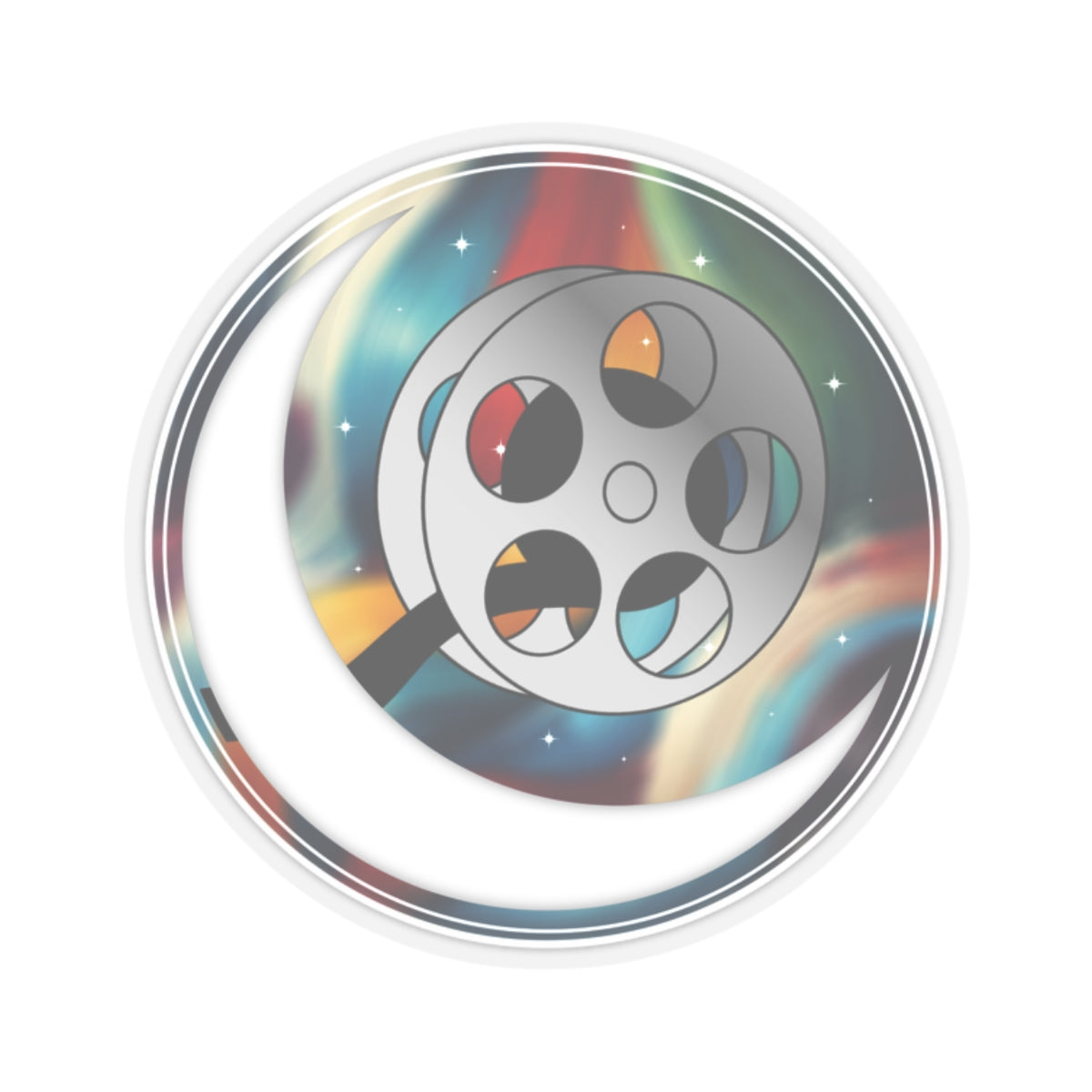 Cosmic Reel Night Stickers
